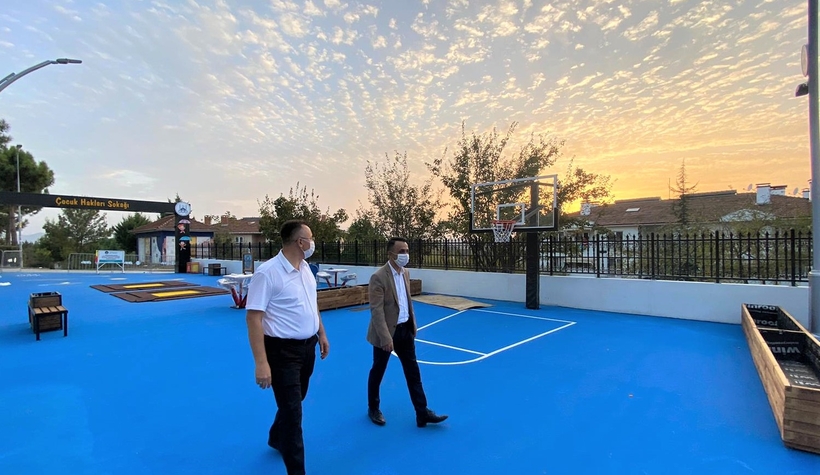 Çocuk Hakları Sokağı açılışa hazırlanıyor