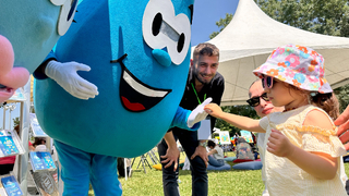 Çocuklar suyun yolculuğunu yakından izledi