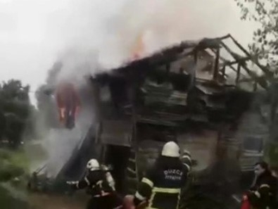 Çocuklar torpille oynarken samanlığı yaktı