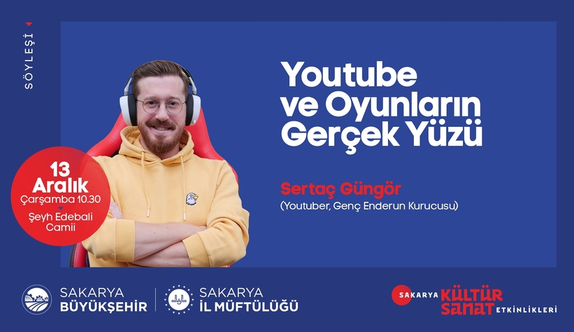 Çocuklar Youtube ve Oyunların Gerçek Yüzü söyleşisinde buluşacak