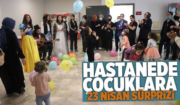 Çocuklara 23 Nisan sürprizi