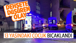 Çocukların kavgası kanlı bitti