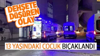 Çocukların kavgası kanlı bitti