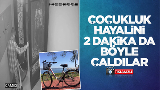  Çocukluk hayalini çalıp gittiler