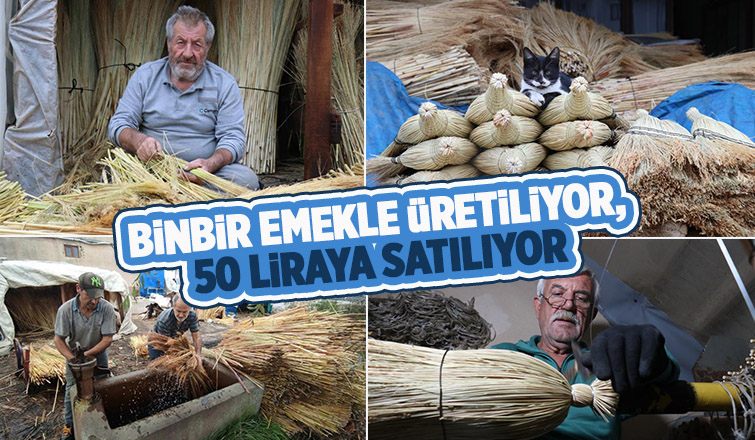 Coğrafi işaretli ot süpürgeler teknolojiye direniyor