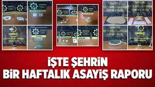 Çok sayıda silah ele geçirildi