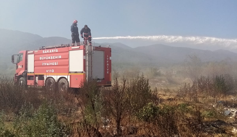 Çöplük yangını bıktırdı