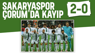Çorum FK 2 Sakaryaspor 0