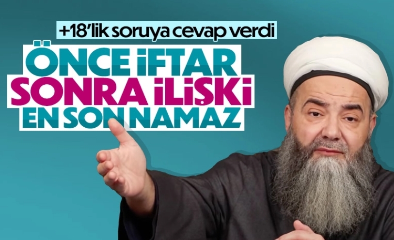 Cübbeli Ahmet Hoca, iftar sonrasında cinsel ilişkinin sırasını açıkladı