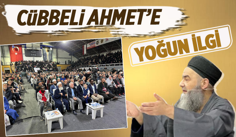 Cübbeli Ahmet'in katıldığı açılışta salon doldu