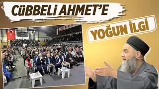 Cübbeli Ahmet'in katıldığı açılışta salon doldu