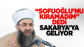 Cübbeli Ahmet Sakarya'ya geliyor