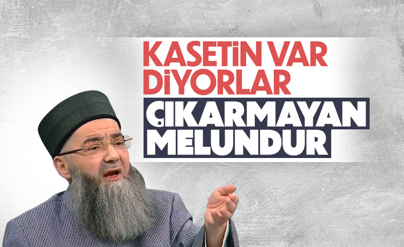 Cübbeli Ahmet'ten kaset iddialarına yanıt