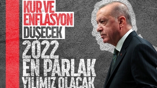 Cumhurbaşkanı Erdoğan: 2022 en parlak yılımız olacak
