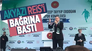 Cumhurbaşkanı Erdoğan Akyazı'da