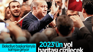 Cumhurbaşkanı Erdoğan, belediye başkanlarıyla kampa giriyor