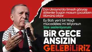 Cumhurbaşkanı Erdoğan'dan Batı'ya 'Hilal-Haçlı' mücadelesi uyarısı