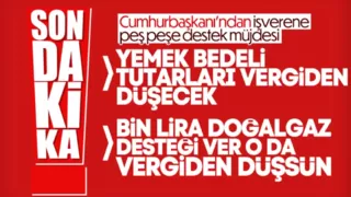 Cumhurbaşkanı Erdoğan'dan çalışanlara yönelik müjdeler
