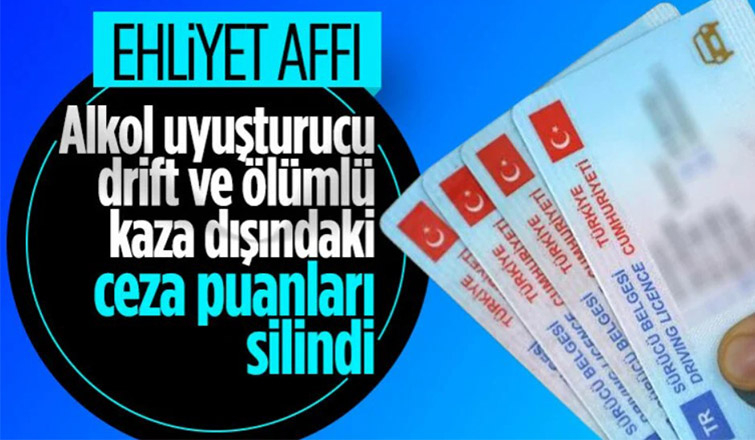 Cumhurbaşkanı Erdoğan'dan ehliyet ve ceza affı müjdesi