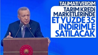 Cumhurbaşkanı Erdoğan'dan gıda fiyatlarında indirim müjdesi