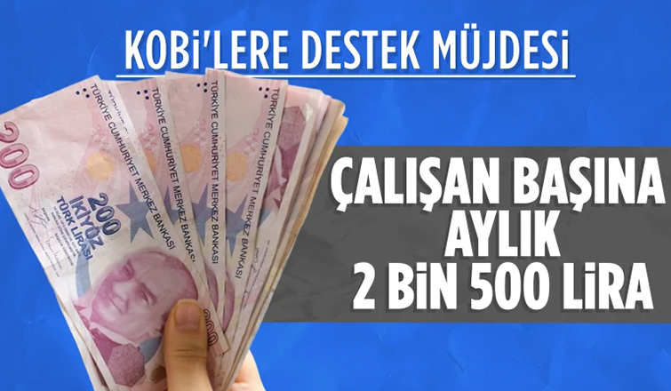Cumhurbaşkanı Erdoğan'dan KOBİ'lere müjde