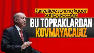 Cumhurbaşkanı Erdoğan'dan mülteci açıklaması: Kovmayacağız