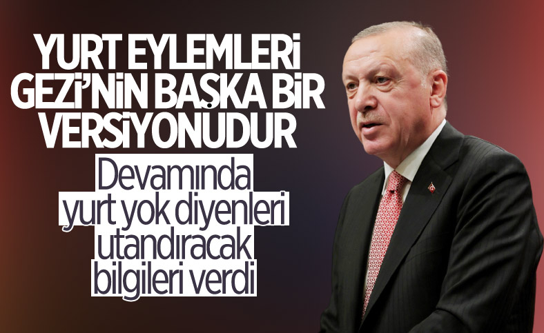 Cumhurbaşkanı Erdoğan'dan önemli açıklamalar