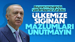 Cumhurbaşkanı Erdoğan'dan Ramazan Bayramı mesajı
