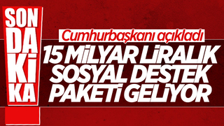 Cumhurbaşkanı Erdoğan'dan yeni sosyal yardım müjdesi