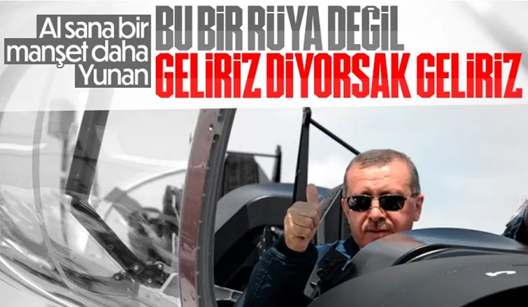 Cumhurbaşkanı Erdoğan'dan Yunanistan'a harekat açıklaması