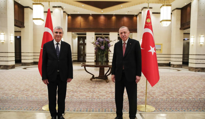 Cumhurbaşkanı Erdoğan, Ekrem Yüce ile görüştü