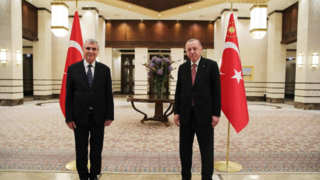 Cumhurbaşkanı Erdoğan, Ekrem Yüce ile görüştü