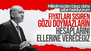 Cumhurbaşkanı Erdoğan, fırsatçılara yönelik sert konuştu
