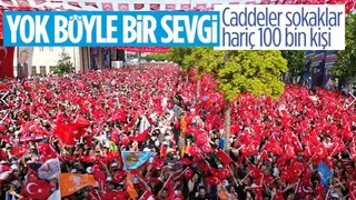 Cumhurbaşkanı Erdoğan Gaziantep'te coşkulu kalabalığa hitap etti