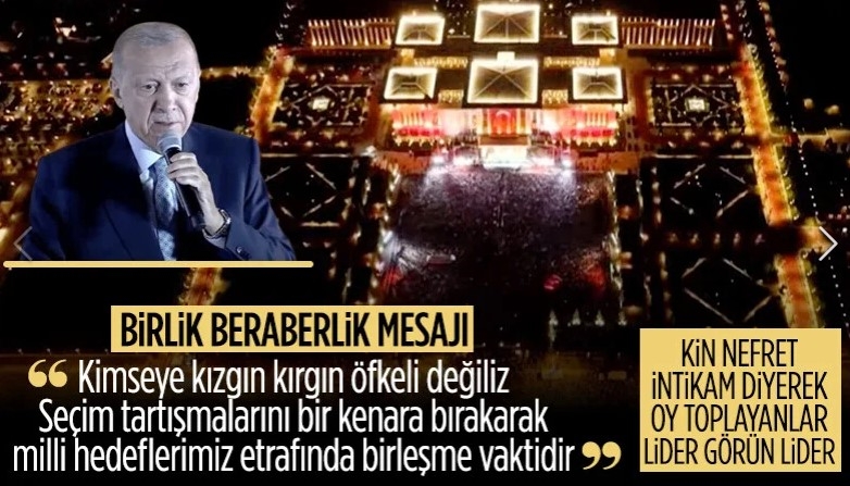 Cumhurbaşkanı Erdoğan'ın Balkon Konuşması