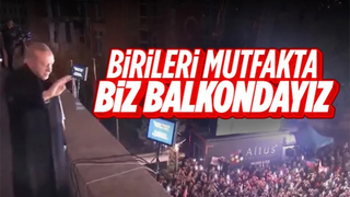 Cumhurbaşkanı Erdoğan'ın balkon konuşması