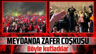 Cumhurbaşkanı Erdoğan'ın seçim zaferi Sakarya'da böyle kutlandı