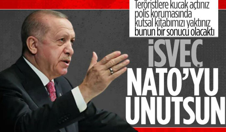 Cumhurbaşkanı Erdoğan: İsveç’teki çirkin eylem herkese yapılmış bir hakarettir