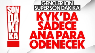   Cumhurbaşkanı Erdoğan, KYK borçlarıyla ilgili yeni düzenlemeyi açıkladı