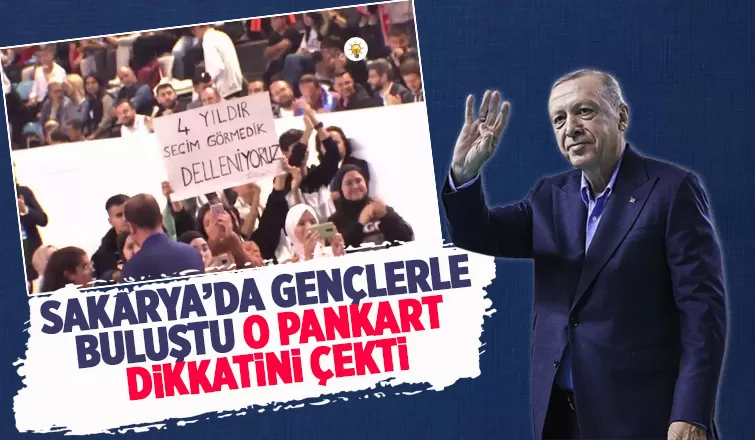 Cumhurbaşkanı Erdoğan Sakarya'da gençlik buluşmasına katıldı