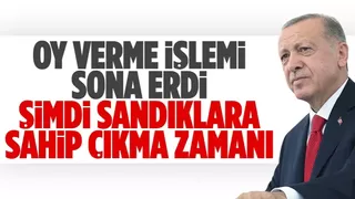 Cumhurbaşkanı Erdoğan: Sandıklara sahip çıkalım