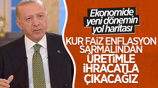 Cumhurbaşkanı Erdoğan, Türkiye’nin ekonomi politikasını anlattı