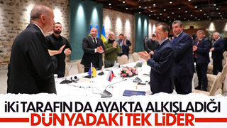 Cumhurbaşkanı Erdoğan, Ukrayna ve Rus heyetlere hitap etti