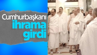 Cumhurbaşkanı Erdoğan umre yaptı