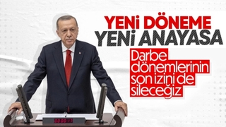 Cumhurbaşkanı Erdoğan: Yeni anayasa ile darbe döneminin son izini de sileceğiz