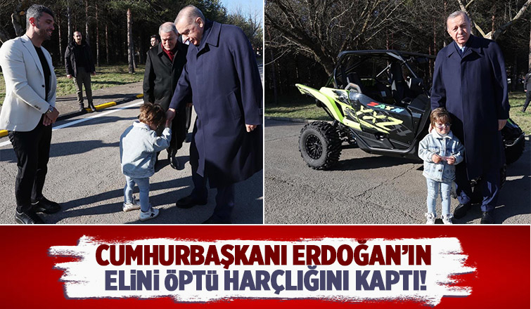 Cumhurbaşkanı Erdoğan’dan minik Zayn’a harçlık