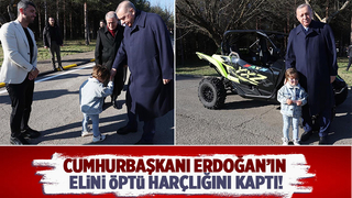 Cumhurbaşkanı Erdoğan’dan minik Zayn’a harçlık