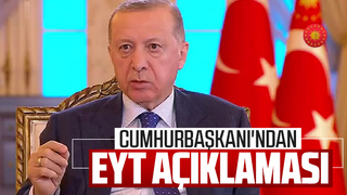 Cumhurbaşkanı EYT'de maaş için tarih verdi