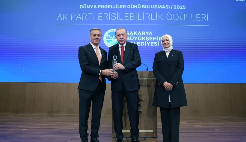 Cumhurbaşkanı'ndan Büyükşehir'e ödül