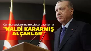 Cumhurbaşkanı'ndan çok sert açıklama